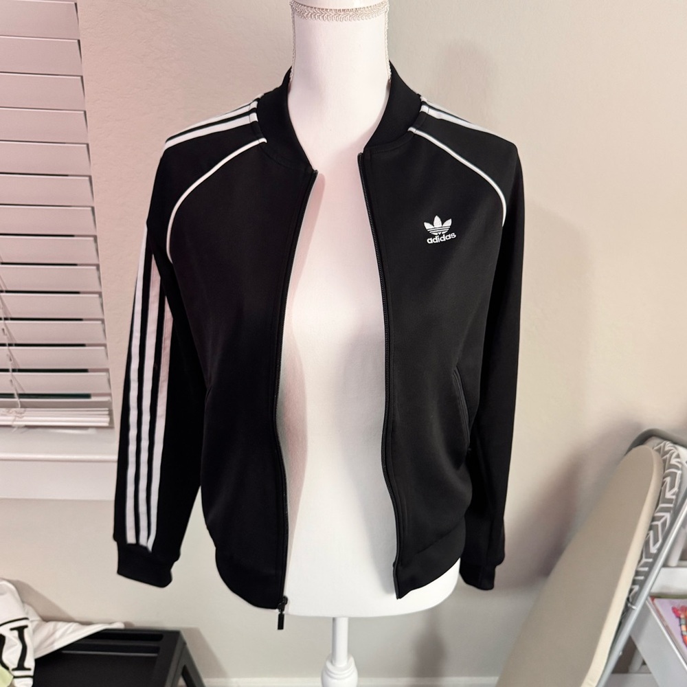 Adidas Women's Black Bomber Jacket